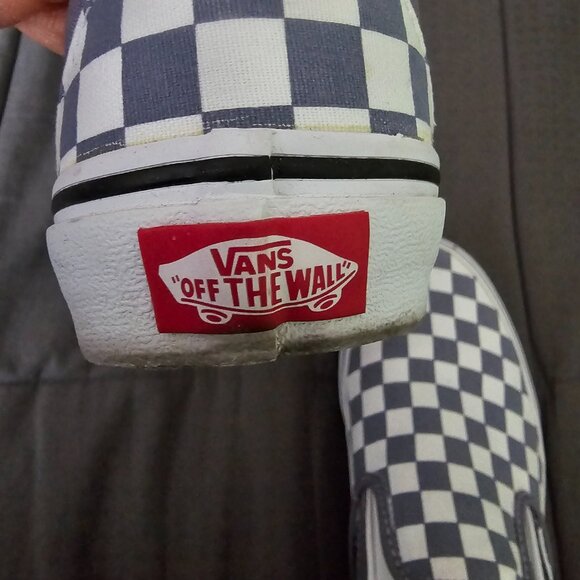 Vans Classic Slip On Checkered Shoes 7.5 - Picture 6 of 7